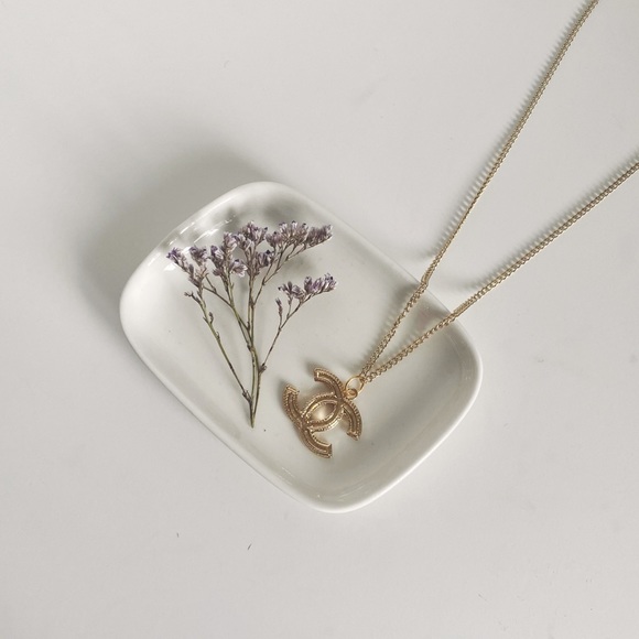 REWORKED AUTHENTIC CHANEL ZIP PENDANT PULL NECKLACE - Picture 1 of 2